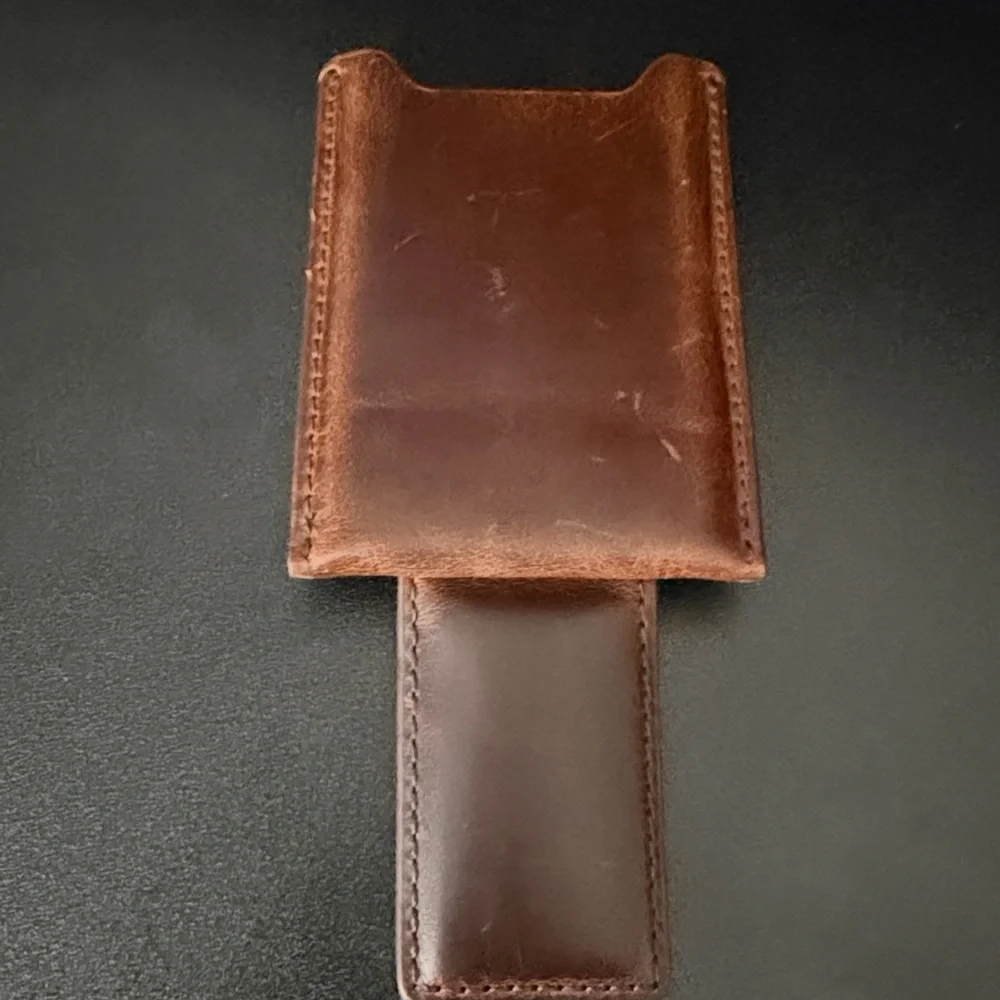 House of Jack - Brown Leather Phone Card Holder